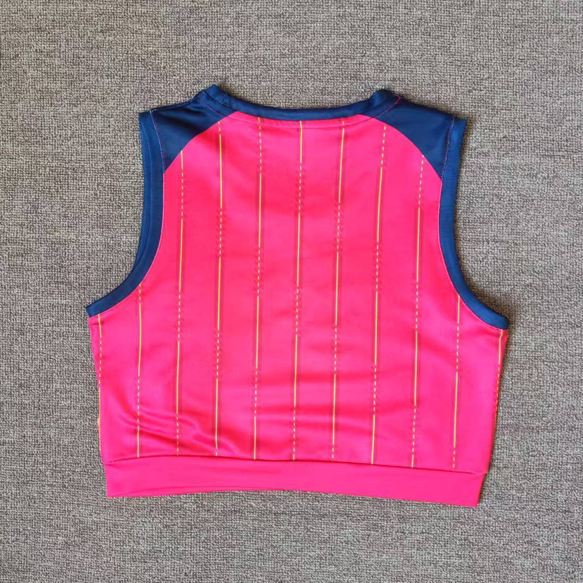 Crop Top Espagne Rose 2025/2026