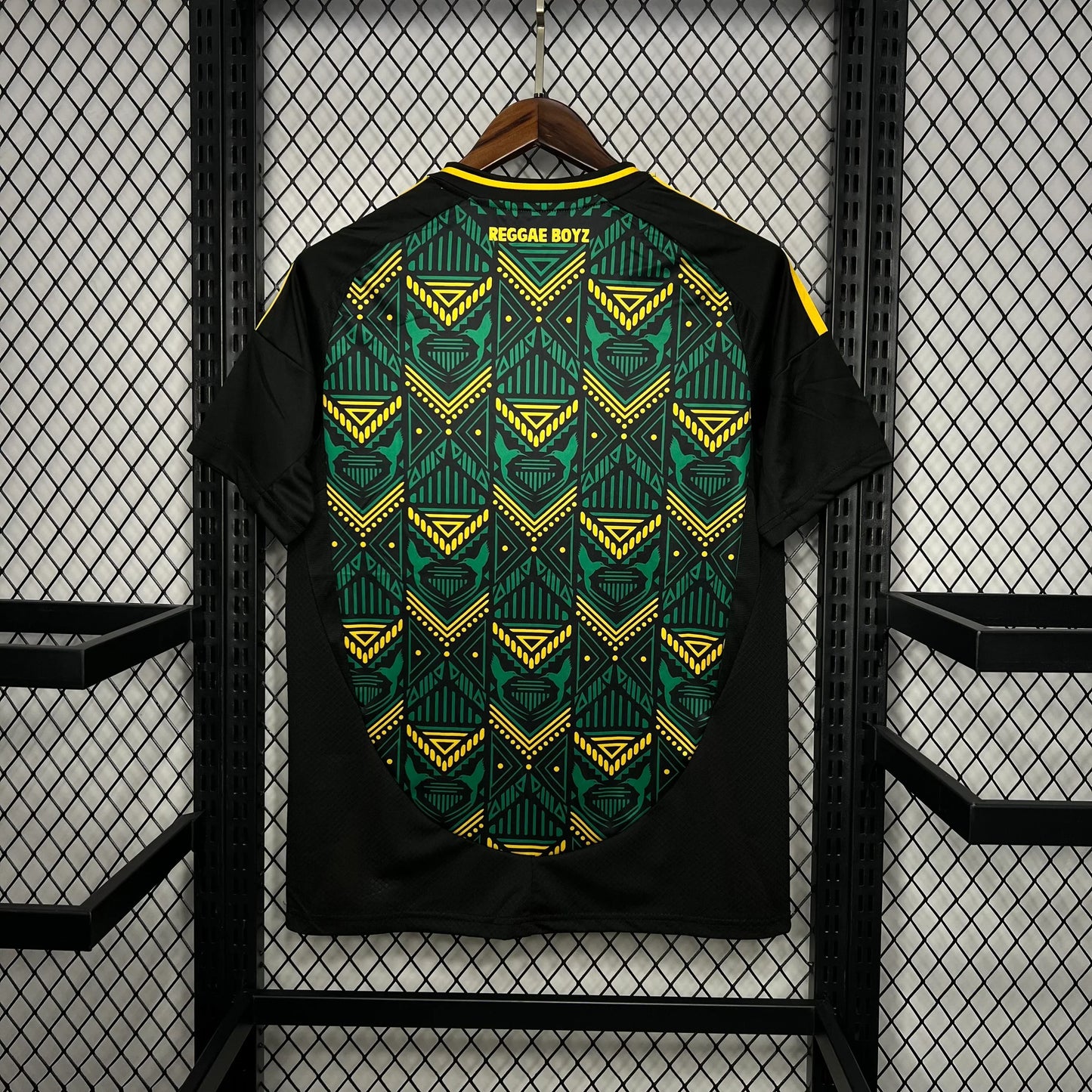 Maillot Jamaïque Noir et Vert 24/25