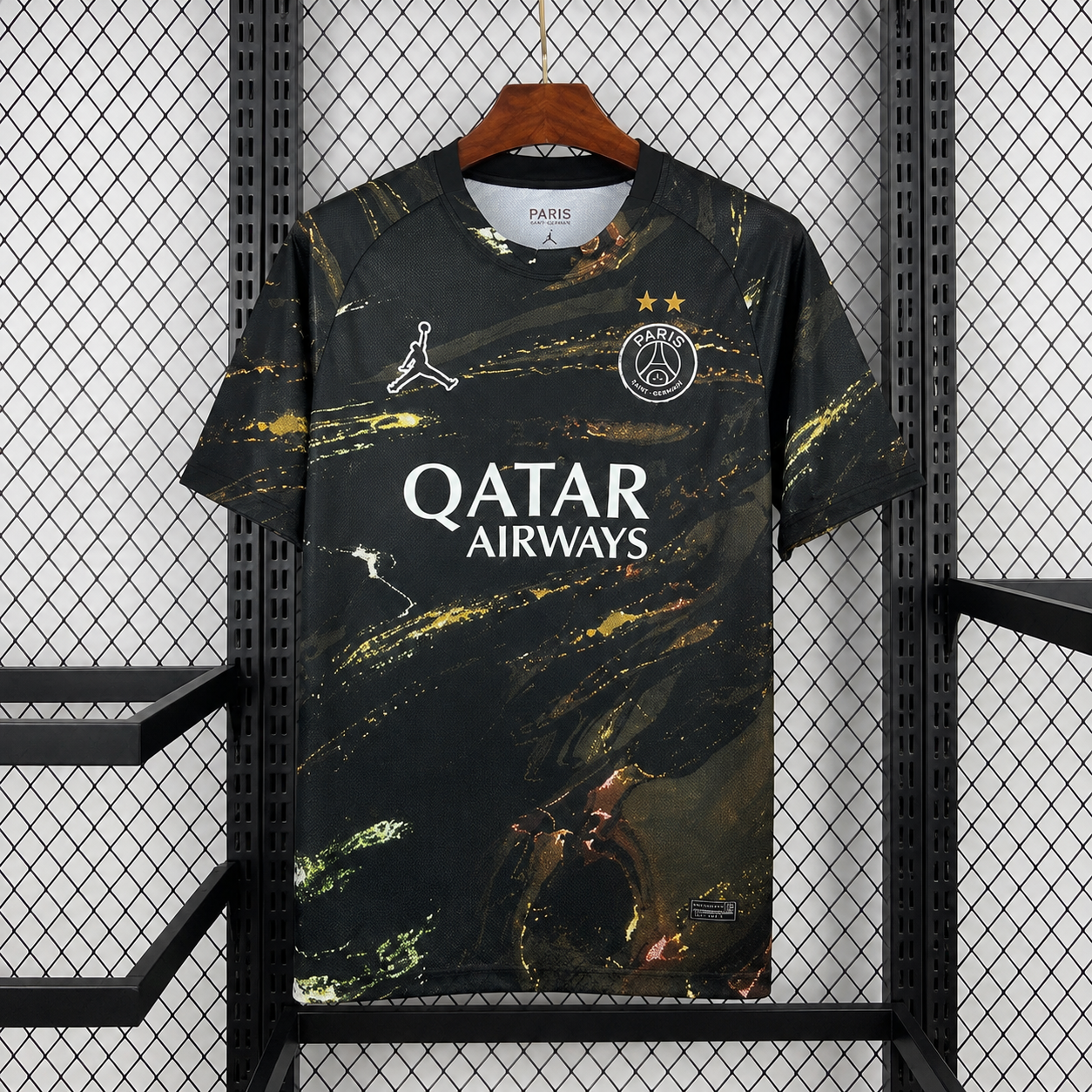 MAILLOT PSG NIGHT STADIUM BACK2BACK 26 AVEC LES 2 ÉTOILES