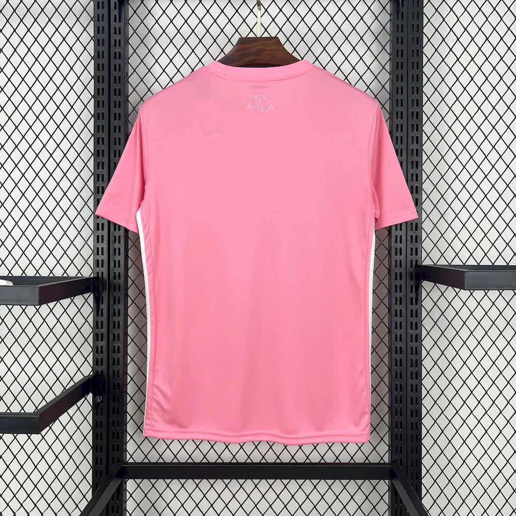 Maillot Algérie Rose et Blanc 25/26