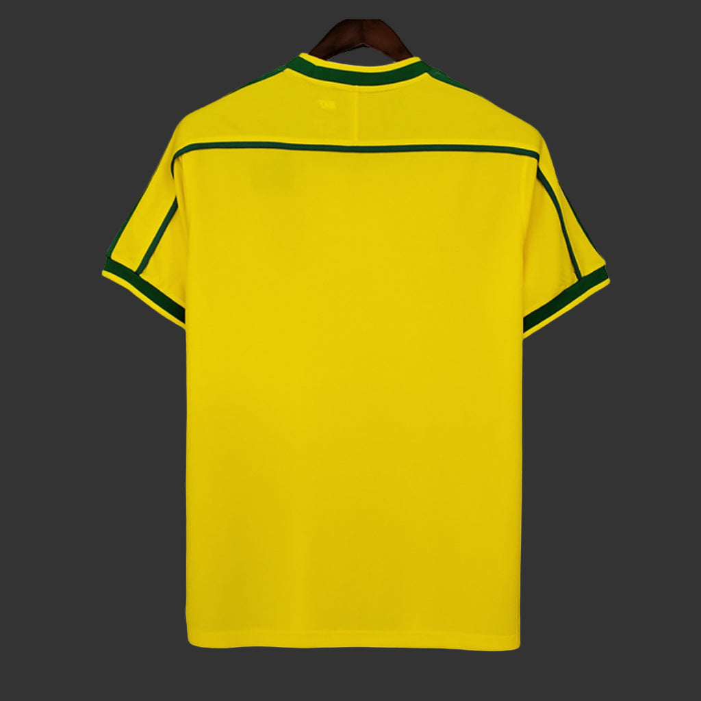 Maillot Brésil Retro Jaune 1998