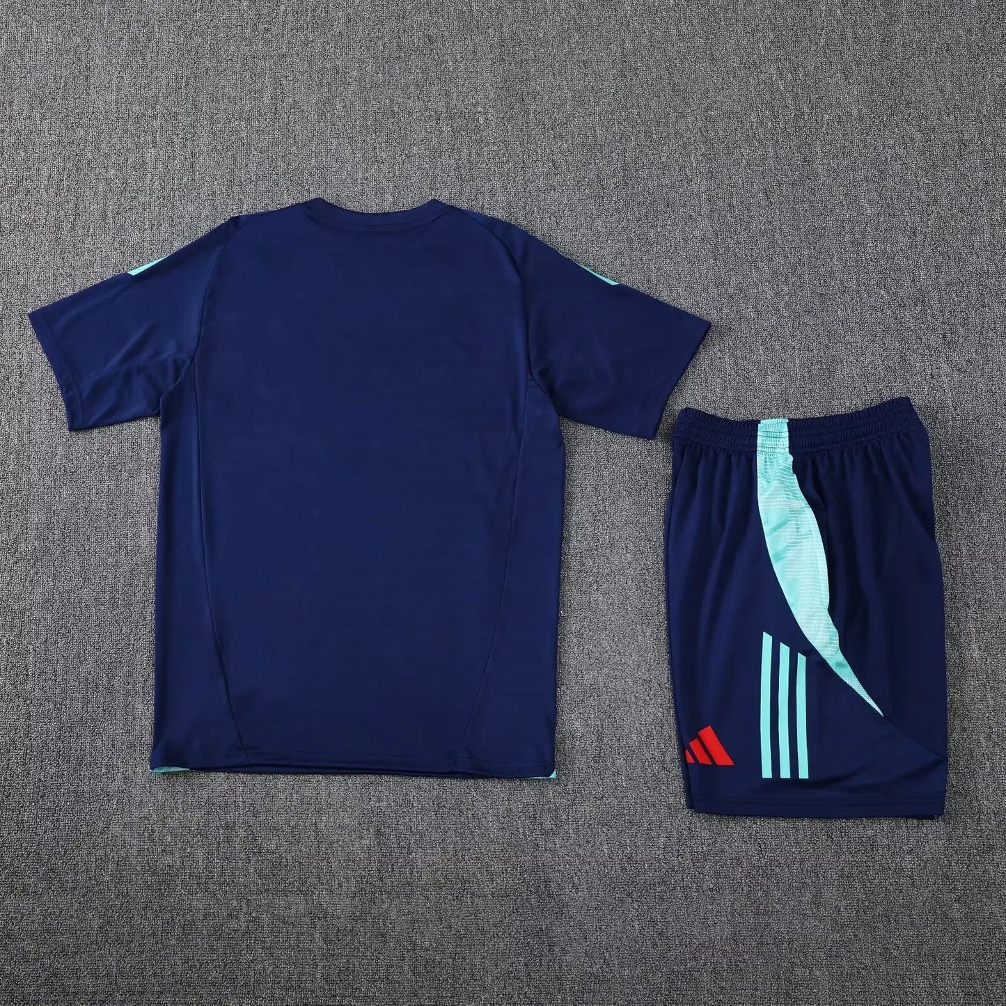 Ensemble Flamengo Bleu et Rouge