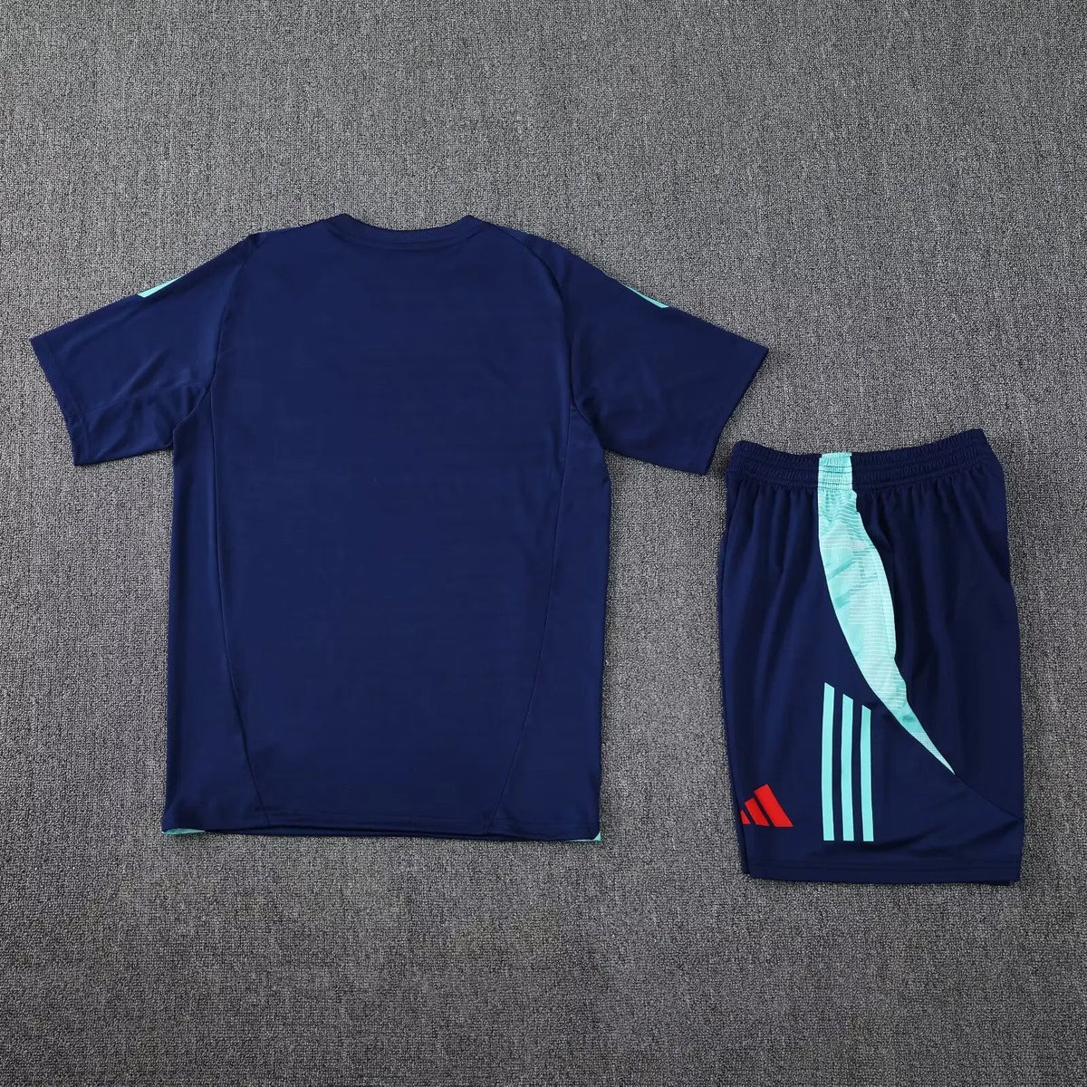 Ensemble Flamengo Bleu et Rouge