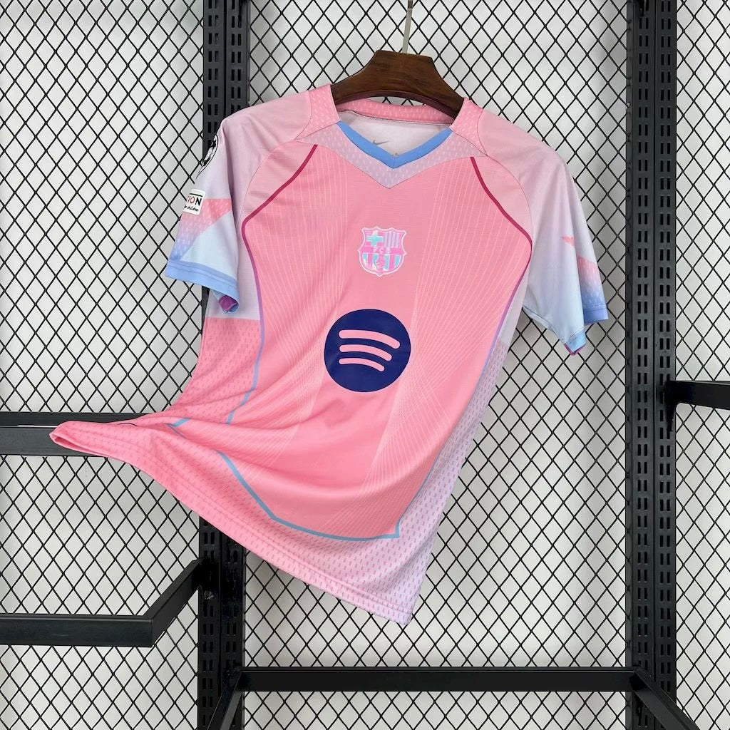 FC Barcelone maillot foot rose 25/26