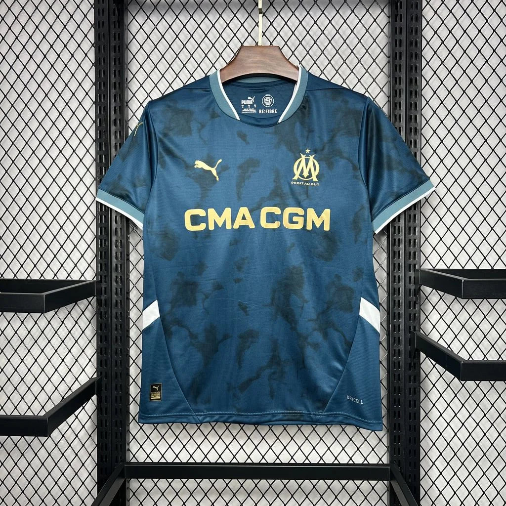 Maillot Olympique de Marseille Version Normale Bleu 24/25