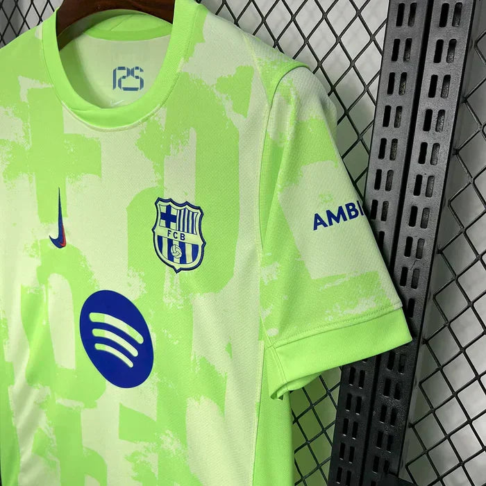 Maillot extérieur FC Barcelone 2024/25, réplique sous Licence Officielle – Numéro 19 LAMINE YAMAL, Taille Adulte TG Maillot extérieur FC Barcelone 2024/25, réplique sous Licence Officielle – Numéro 19 LAMINE YAMAL, Taille Adulte TG