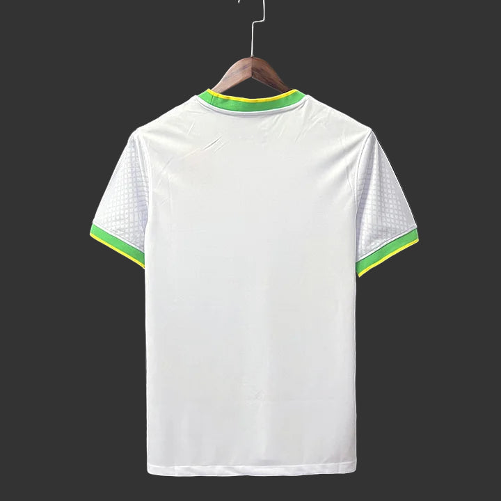 Maillot Brésil Concept Oiseaux Jaune et Blanc 23/24