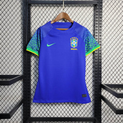 Maillot Brésil Domicile Bleu et Vert 22/23