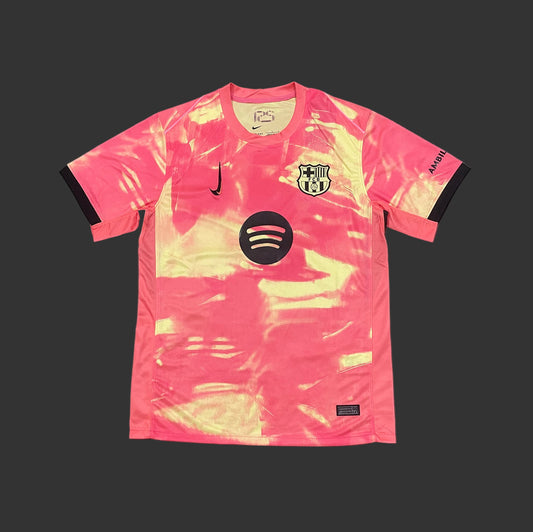 Maillot Barcelone Third Spécial Rouge et Beige 24/25