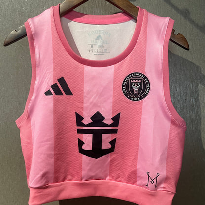 Crop Top Inter Miami Rose 2025/2026