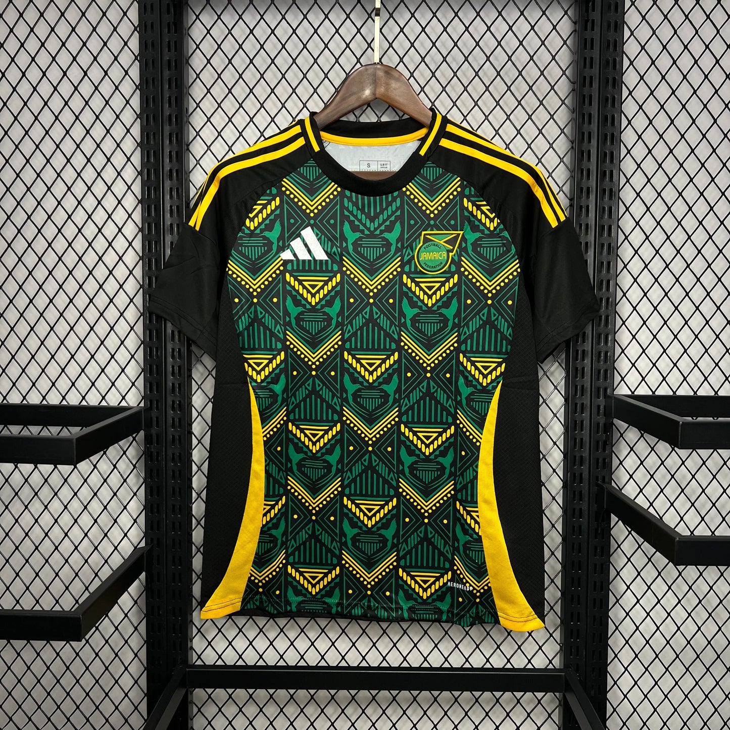 Maillot Jamaïque Noir et Vert 24/25