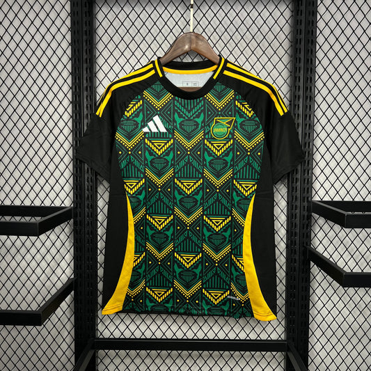 Maillot Jamaïque Noir et Vert 24/25