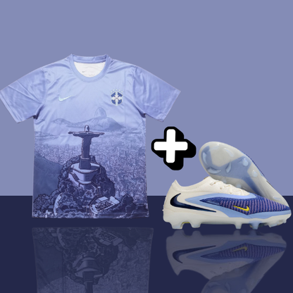 PACK | Maillot Brésil concept 2025-26 + PHANTOM GX 6 ELITE FG-16