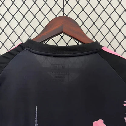 Maillot Japon Concept Dragon Noir et Rose 24/25