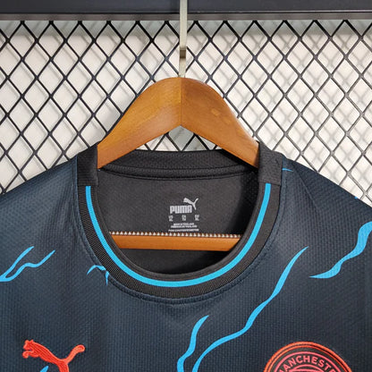Maillot Manchester City saison édition spéciale Electric Noir 23/24