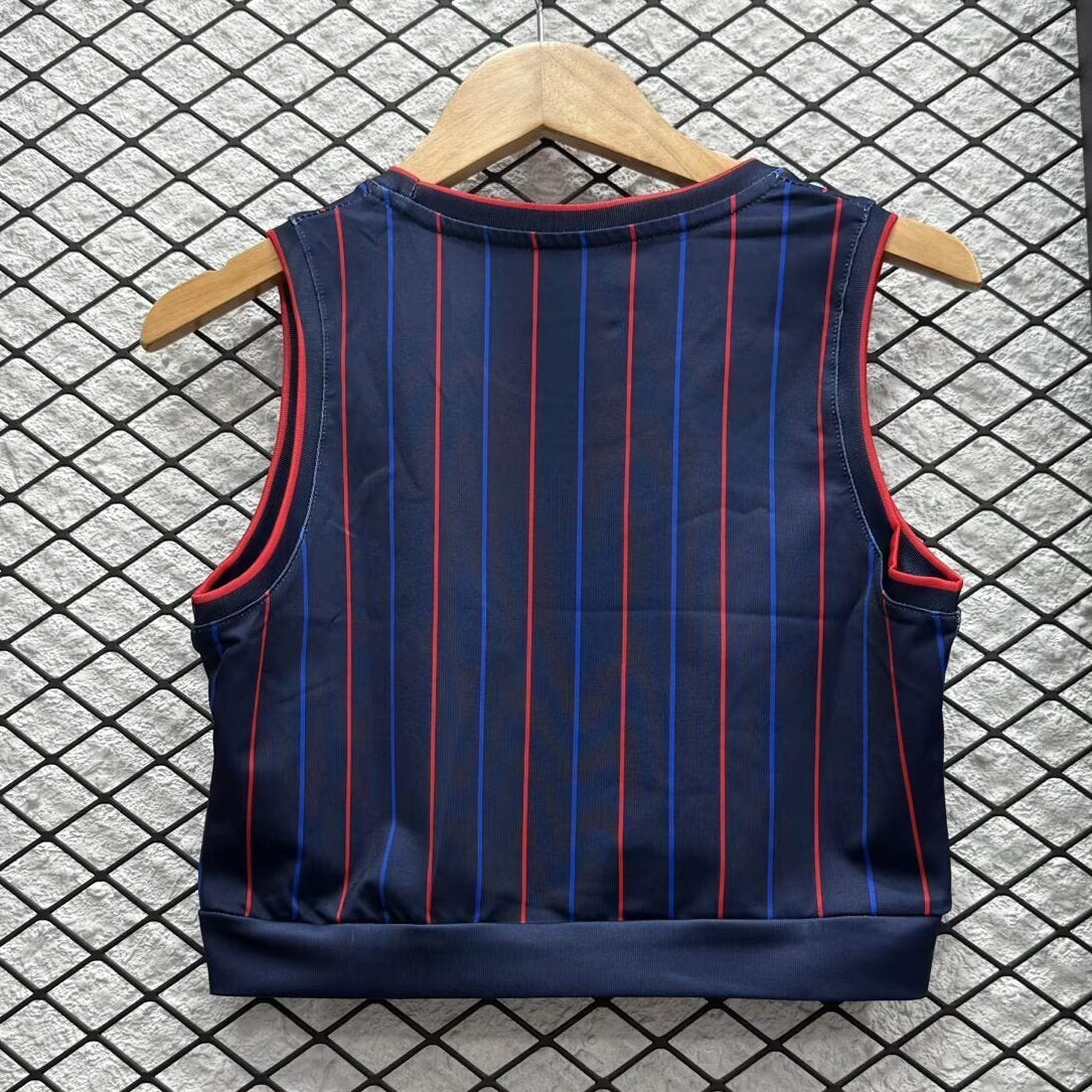 Crop Top USA Bleu 2025/2026