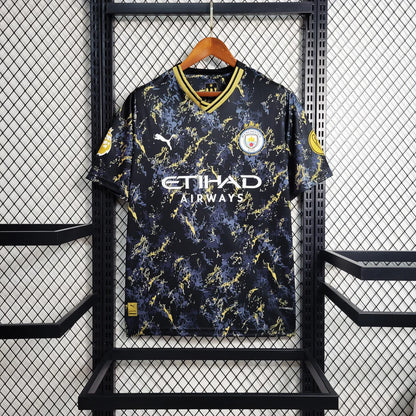 Maillot Manchester City édition spéciale Noir et Jaune Electric 23/24