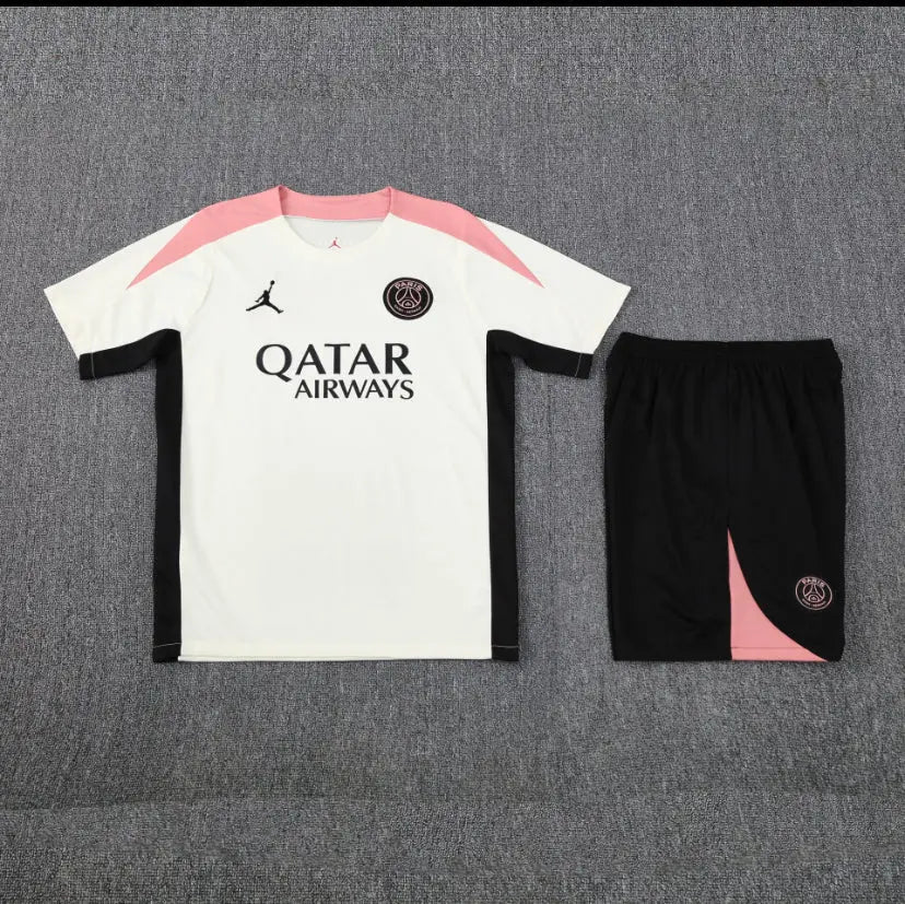 Ensemble Paris (PSG) Rose et Blanc et Noir