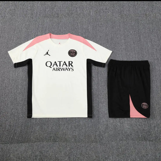 Ensemble Paris (PSG) Rose et Blanc et Noir