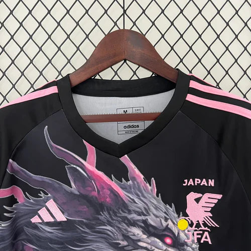 Maillot Japon Concept Dragon Noir et Rose 24/25