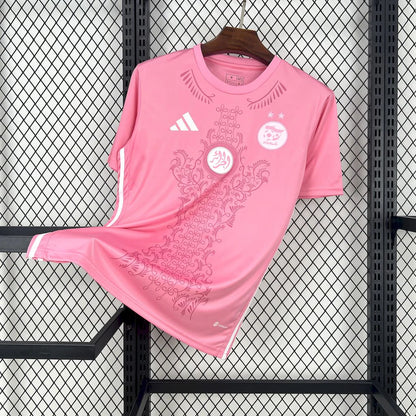 Maillot Algérie Rose et Blanc 25/26