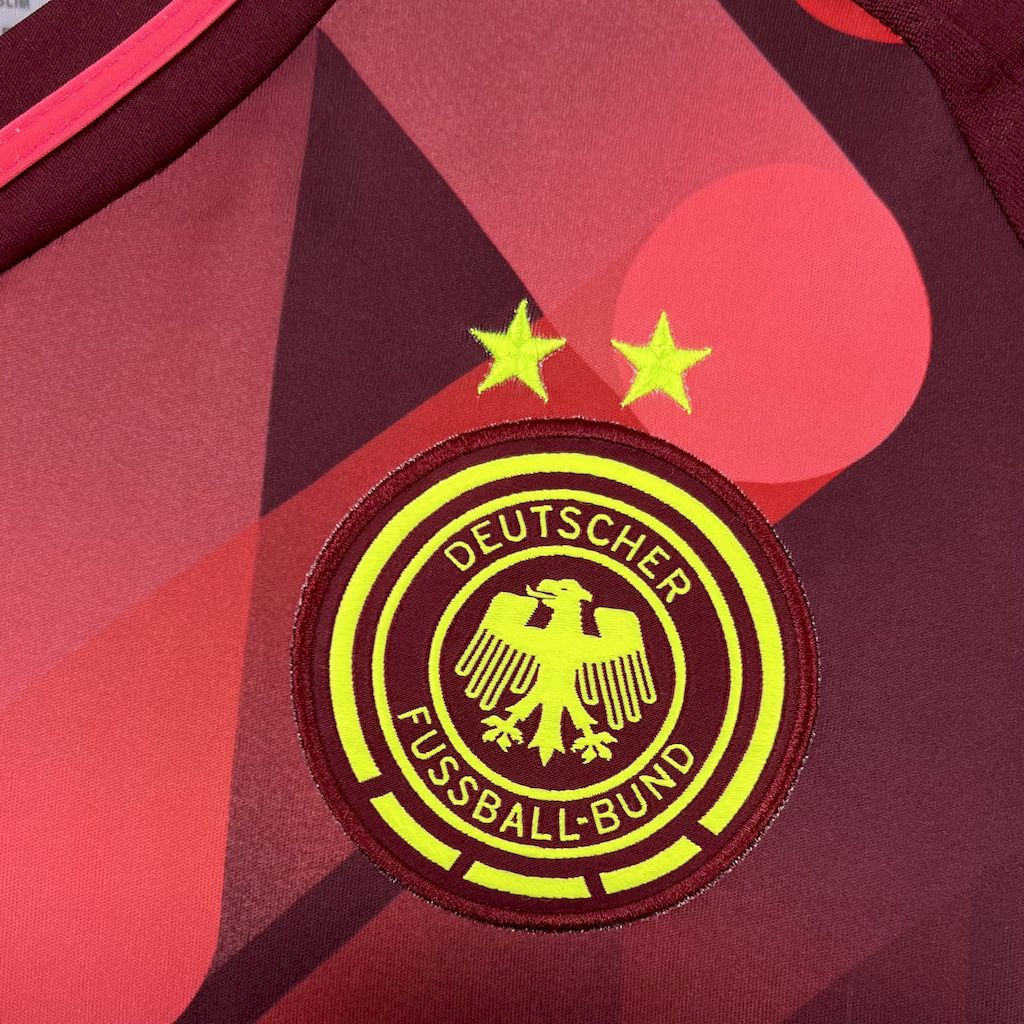 Maillot Allemagne Rouge Foncé 25/26