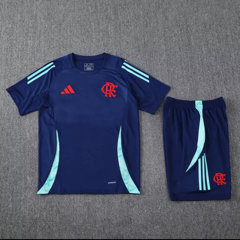 Ensemble Flamengo Bleu et Rouge