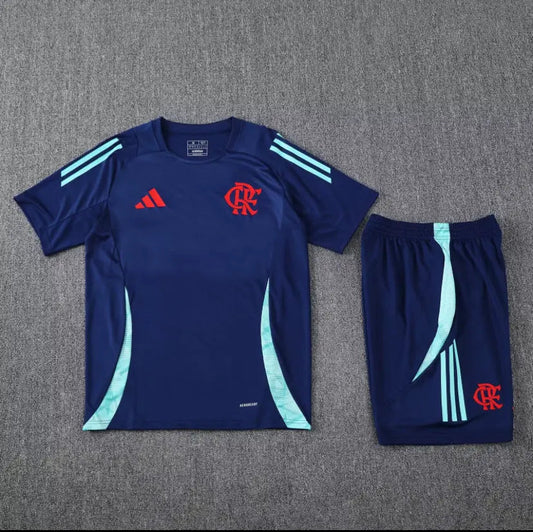 Ensemble Flamengo Bleu et Rouge