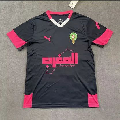 Maillot Maroc Concept Noir et Rose 2025