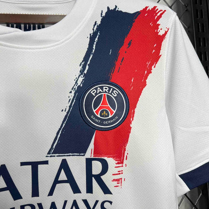 Maillot Paris (PSG) extérieur Blanc 24/25