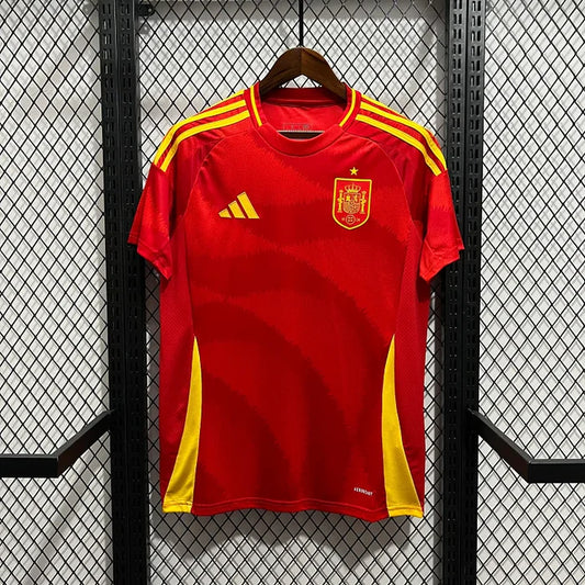 Maillot Espagne Domicile Rouge et Jaune 24/25