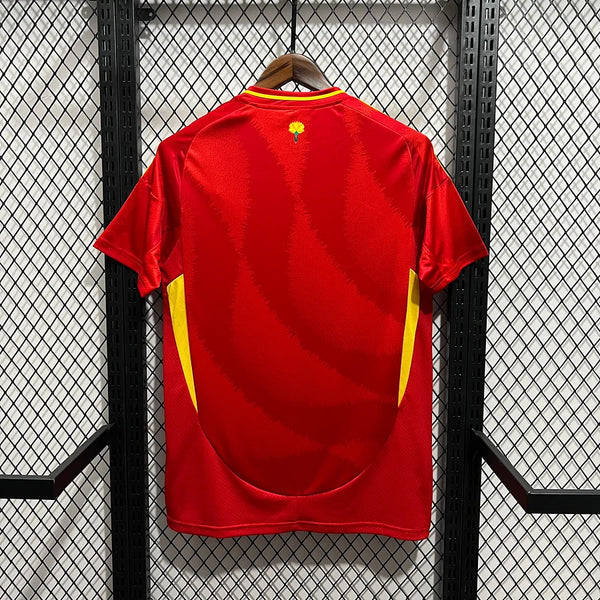 Spanien Rot-Gelbes Heimtrikot 24/25