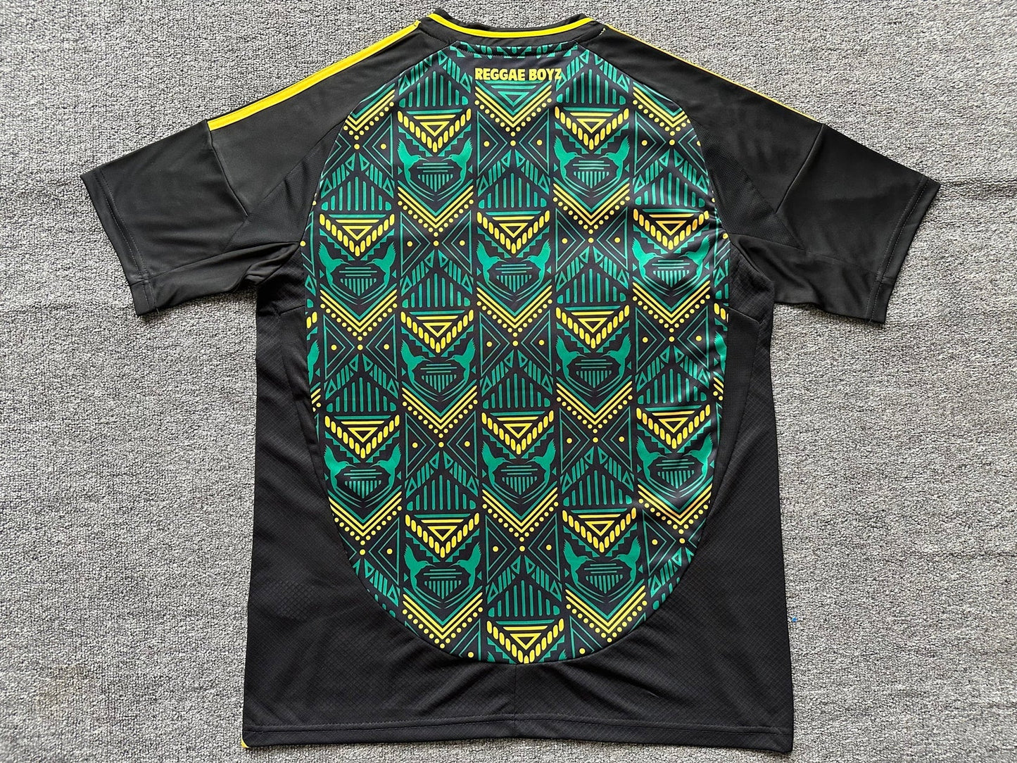 Jamaika Schwarz-Grünes Trikot 24/25
