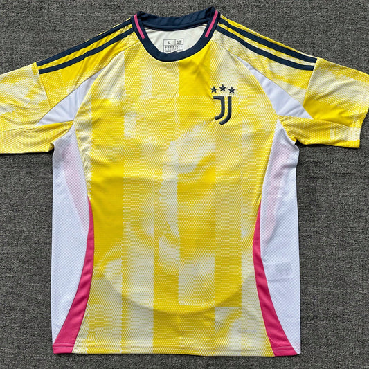 Maillot Juventus Extérieur Jaune 24/25