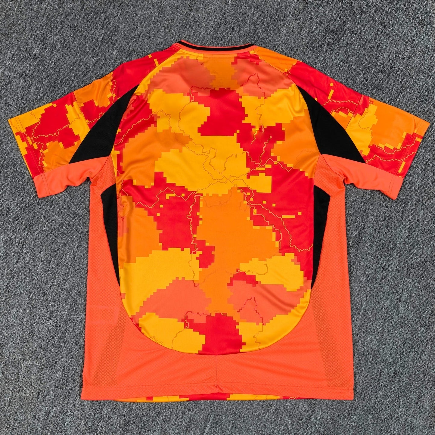Maillot Paris FC x Ninho Orange et Noir 25/26