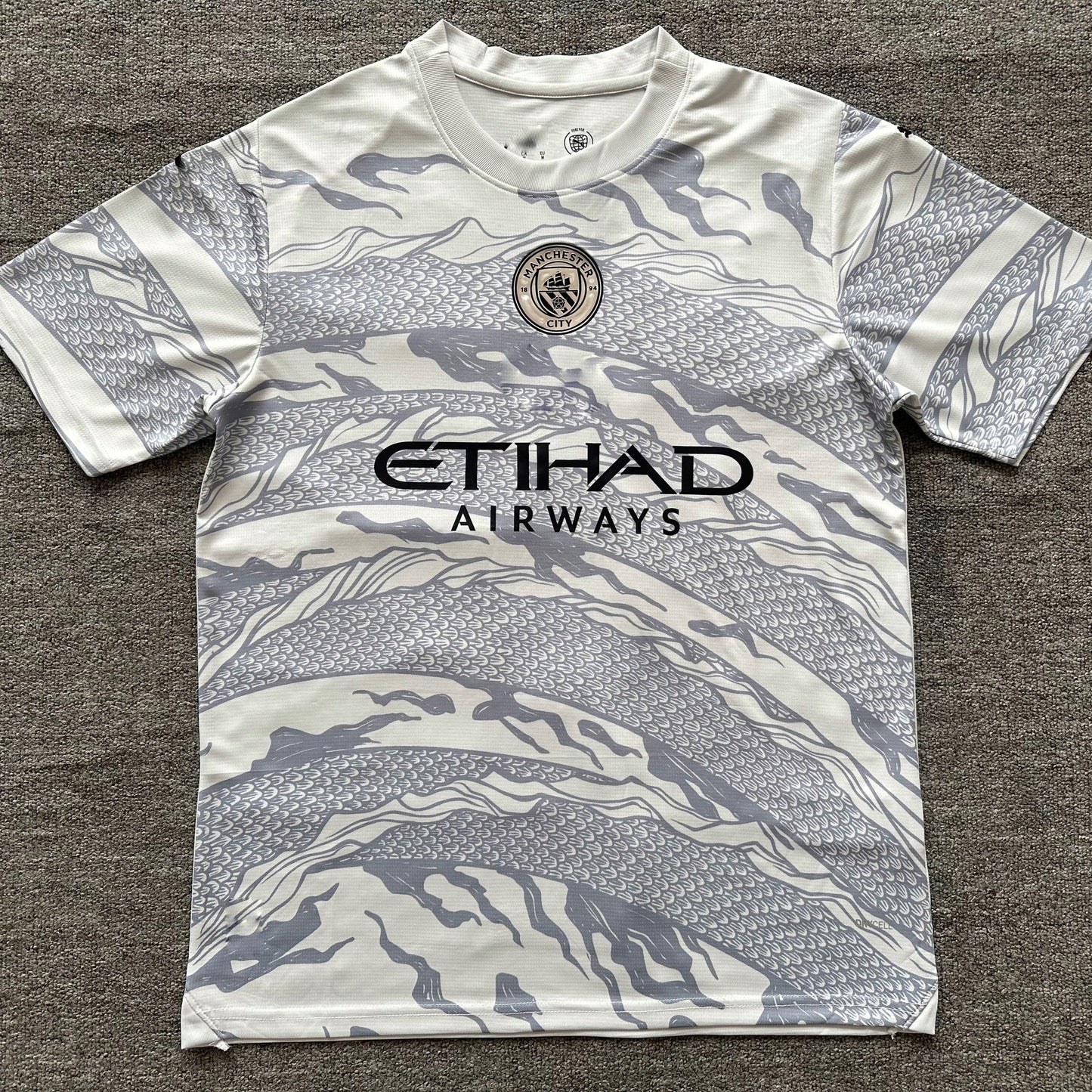 Maillot Manchester City Gris 23/24