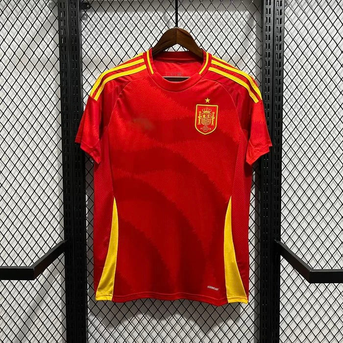 Spanien Rot-Gelbes Heimtrikot 24/25