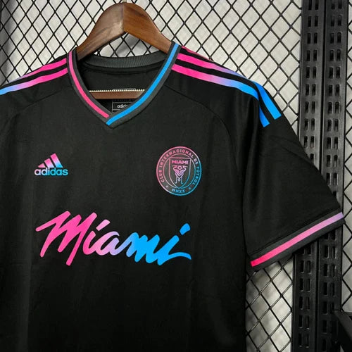 Maillot Inter Miami foot concept Rose et Noir 24/25