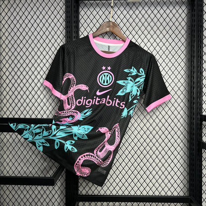 Maillot Inter Milan serpent édition Spéciale Noir 24/25