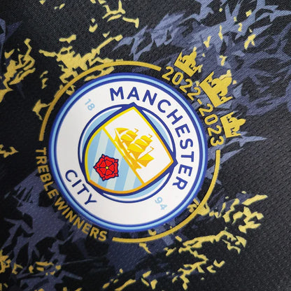 Maillot Manchester City édition spéciale Noir et Jaune Electric 23/24