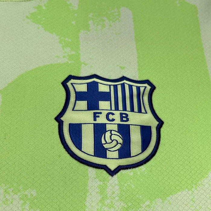 Maillot Barcelone Third Vert et Bleu 24/25