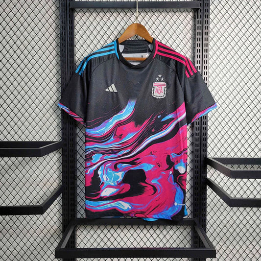 Maillot concept Argentine Rose et Bleu