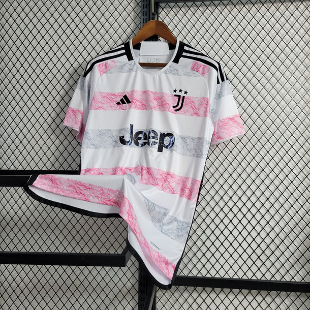 Maillot Juventus saison Electric Rose et Blanc 23/24