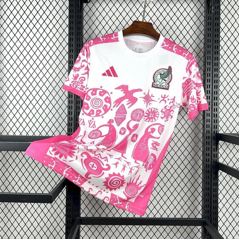 Maillot Mexique concept 2026 rose