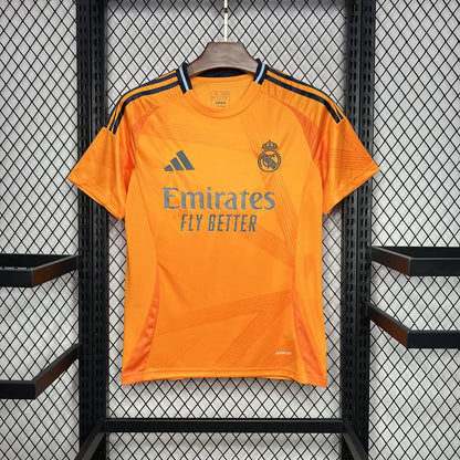 Maillot Real Madrid Orange et Noir 24/25