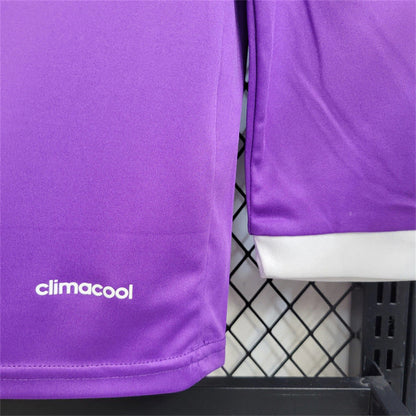 Maillot Real Madrid Retro manches longues Violet 16/17