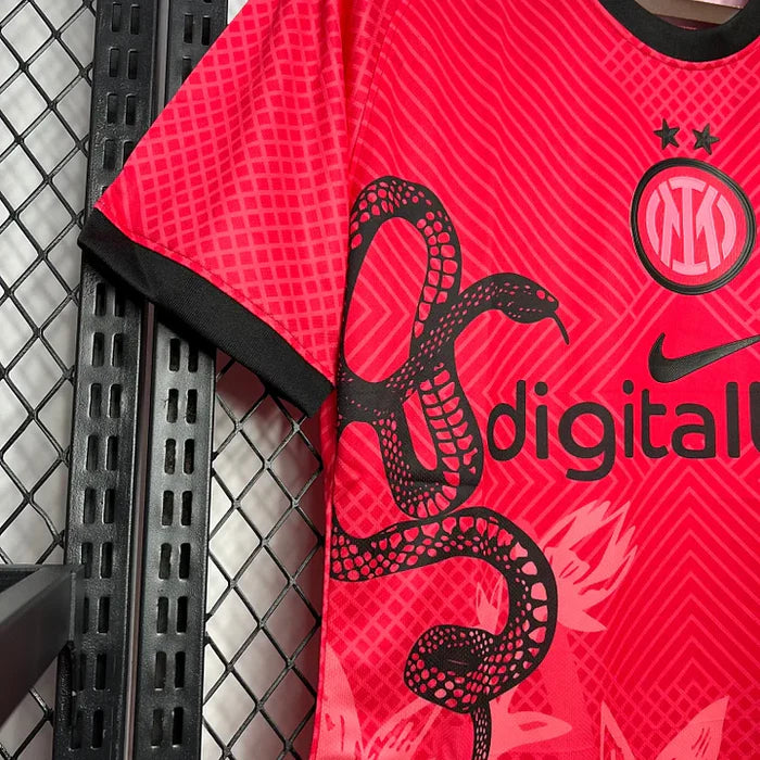 Maillot Inter Milan serpent édition Spéciale Red 24/25