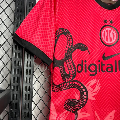 Maillot Inter Milan serpent édition Spéciale Red 24/25