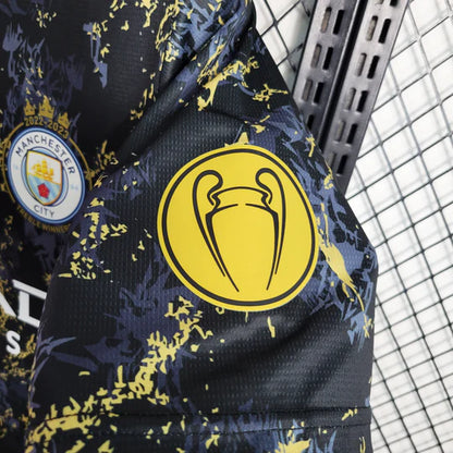 Maillot Manchester City édition spéciale Noir et Jaune Electric 23/24