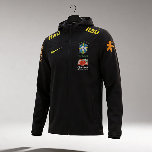 NOUVELLE VESTE DU BRÉSIL NOIR 2025/2026